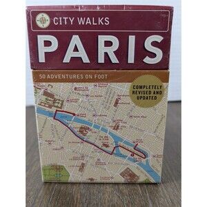 CITY WALKS Paris 50 Adventures Cards on Foot Christina Henry de Tessan  NEW